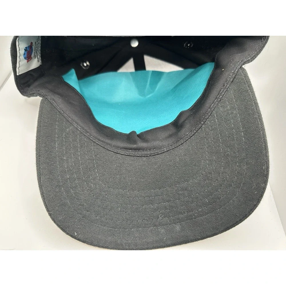 Vintage Planet‎ Hollywood NEW Hong Kong Snapback Cap Black 1995 Made In USA